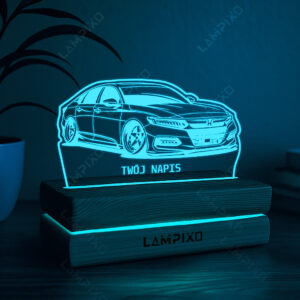 LAMPIXO Drewniana lampka LED RGB HONDA ACCORD