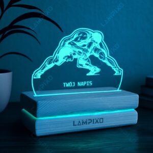LAMPIXO Drewniana lampka LED RGB Zapasy